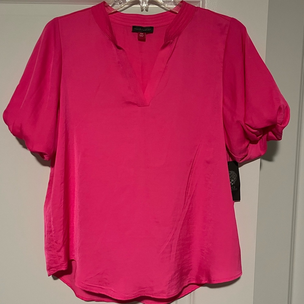 Vince Camuto Fuchsia Top